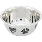 Trixie Gamelle en acier inox pour chien 500 ml - La Compagnie des Animaux