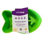 Vétopop Ciotola anti-ingozzamento per gatto - Pesce verde 350 ml