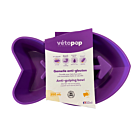 Vétopop Ciotola anti-ingozzamento per gatto - Pesce viola 350 ml
