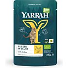 Yarrah Bio Filets en sauce Poulet Chat 14 x 85 g