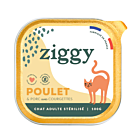 Ziggy Paté senza cereali gatto sterilizzato pollo 4 x 100 g
