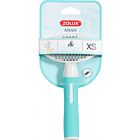 Zolux Anah Spazzola Slicker morbida retrattile Puppy blu