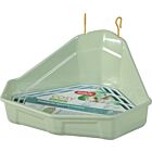 Zolux Maison de Toilette Angle Cosy Lapin Vert