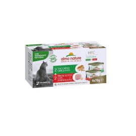 Almo Nature HFC Multipack Prosciutto /Tacchino per Gatto 4 x 70 g