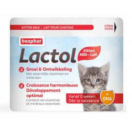 Beaphar Lactol lait maternisé pour chatons 250 g- La Compagnie des Animaux