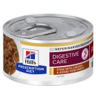Hill's Prescription Diet Feline Digestive Care I/D AB+ allo spezzatino pollo e verdure 24 x 82 grs