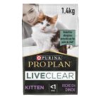 Purina Proplan Cat LiveClear Kitten <1 al Tacchino 1,4 kg