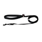 Martin Sellier Guinzaglio Nylon Nero 16 mm / 120 cm