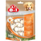 8in1 Friandises Os Delights pour chien XS x 14 - La Compagnie des Animaux