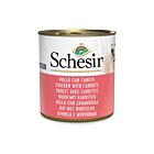 Schesir Poulet Carottes en gelée pour chien 16 x 285 g - La Compagnie des Animaux