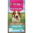 Sac de croquettes sans céréales Eukanuba pour chiens adultes de taille S/M