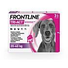 Frontline Tri Act Soluzione spot-on per cani (20 - 40 kg) 3 pipette