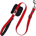 Laisse de sécurité Gloria walk & drive rouge 71-102 cm