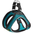 Hunter Harnais Hilo Comfort pour chien turquoise - La Compagnie des Animaux