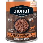 Ownat Wetline Cane Pollo e Carote 12 x 395 g