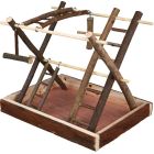 Trixie Area gioco in legno naturale per uccelli - Destockage