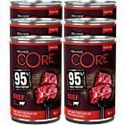 Wellness Core Pâtée 95% chien bœuf 6 x 400 g