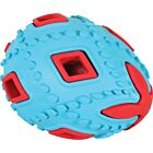 Oeuf distributeur de friandises Zolux 8 cm pour chien, jouet interactif stimulant l’activité et l’intelligence.