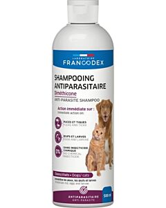 Francodex Shampooing Dimethicone Chien et chat 500 ml