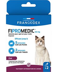 Francodex Fipromedic 50 mg Spot On chat x2