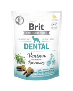 Brit Care Dog Functional Snack Dental au Cerf 150 g