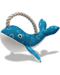 Croci Peluche galleggiante balena blu cane 25 cm