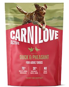 Carnilove Canard et Faisan chien 1,5 kg
