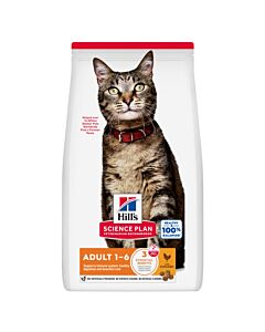 Hill's Science Plan Feline Adult Poulet croquettes pour chat