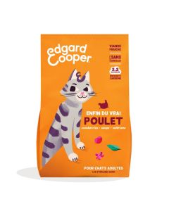 Edgard & Cooper Chat Adulte Poulet sans céréales 4 kg
