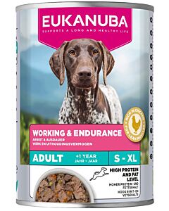 Eukanuba Special Care Pâtée Chien adulte Travail & Endurance