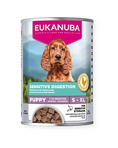 Eukanuba Special Care Pâtée Chiot Digestion Sensible Poulet 6 x 400 g