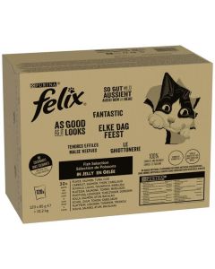 Felix Ghiottonerie Selezione di pesci 80 x 85 g