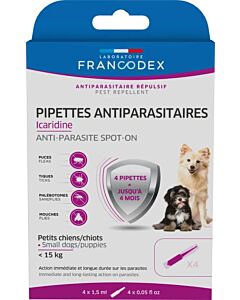 Francodex Pipette Icaride chiot 1,5 ml