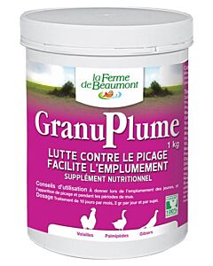 Ferme de Beaumont Granuplume 1 kg - DLUO : 30/09/2026