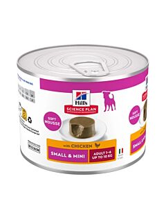Hill's Science Plan Canine Adult Small&Mini Mousse Poulet 12 x 200 g