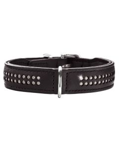 Hunter Collier Diamond Elk Petit pour chien noir - La Compagnie des Animaux