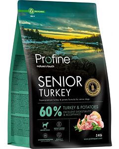 Profine Croquettes Chien Senior à la Dinde 3 kg

