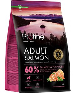 Profine Adult Crocchette Cane al Salmone 3 kg