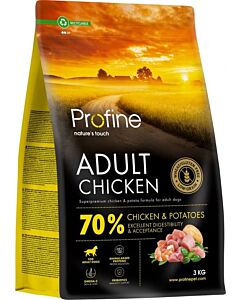 Profine Croquettes Chien Adulte au Poulet 3 kg

