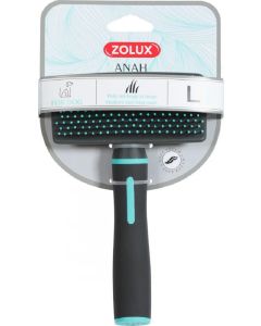 Zolux Anah Spazzola Slicker delicata per cane L