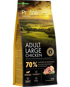 Profine Croquettes Chien Adulte Large au Poulet 12 kg

