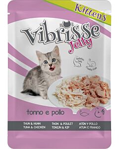 Vibrisse Jelly Chaton Thon et Poulet 18 x 70 g

