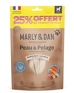 Friandises tendres au saumon pour chat de chez Marly et Dan