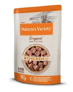 Nature's Variety Paté Original Cat No grain pollo 70 g