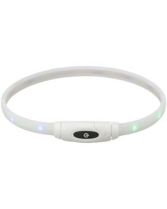 Trixie Anello luminoso Flash USB per cane XS-XL