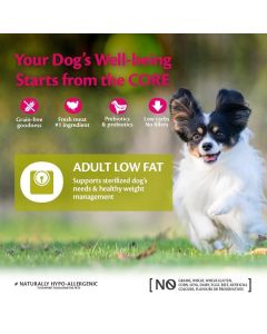Wellness CORE Low Fat Petit chien dinde 1,5 kg