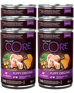 Wellness Core Paté 95% Original cucciolo 6 x 400 g