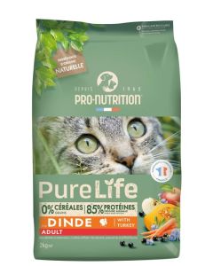 Pro-Nutrition Pure Life Gatto Adulto Tacchino 2 kg