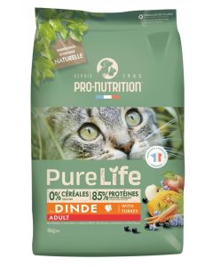 Pro-Nutrition Pure Life Gatto Adulto Tacchino 8 kg