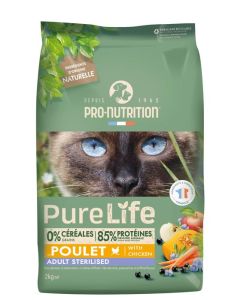 Pro-Nutrition Pure Life Gatto Adult Sterilised Pollo 2 kg
